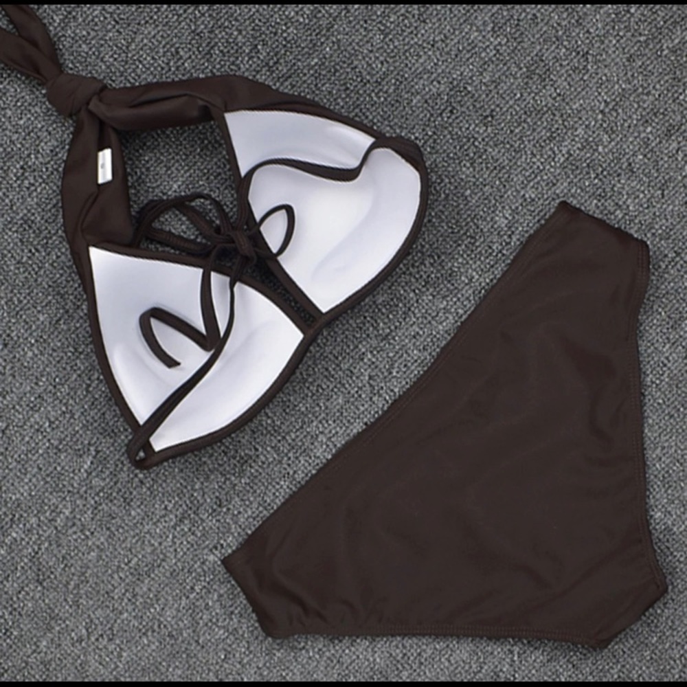 Brown Bikini Set - Picture 4 of 5